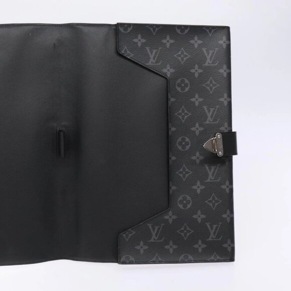 LOUIS VUITTON Monogram Eclipse Porte Documents Frank GM - Picture 15 of 16